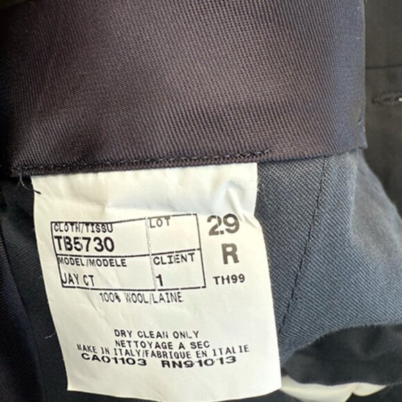 Ted Baker Wool High Suit Jacket Grey - Picture 5 of 5